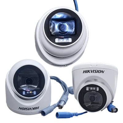 Caméra de Surveillance Analogique Hikvision Dome 3K ColorVu DS-2CE76K0T-EXLPF