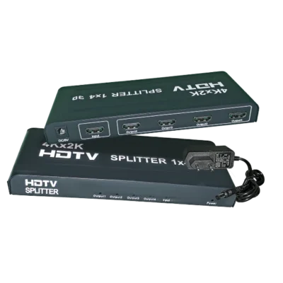 Splitter HDMI 1 Entrée 4 Sorties 4K Ultra HD – Répartiteur Vidéo Haute Performance & 3D