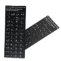 Stickers Clavier AZERTY (Français) - Autocollants durables pour ordinateur