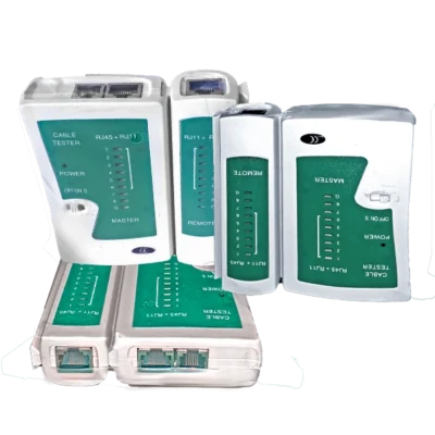 Testeur de Câble Réseau RJ45 et RJ11 – Outil de Diagnostic LAN et Téléphone avec Unité Distante